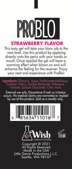 Pro Blo Pleasure Gel - 1.5oz Strawberry