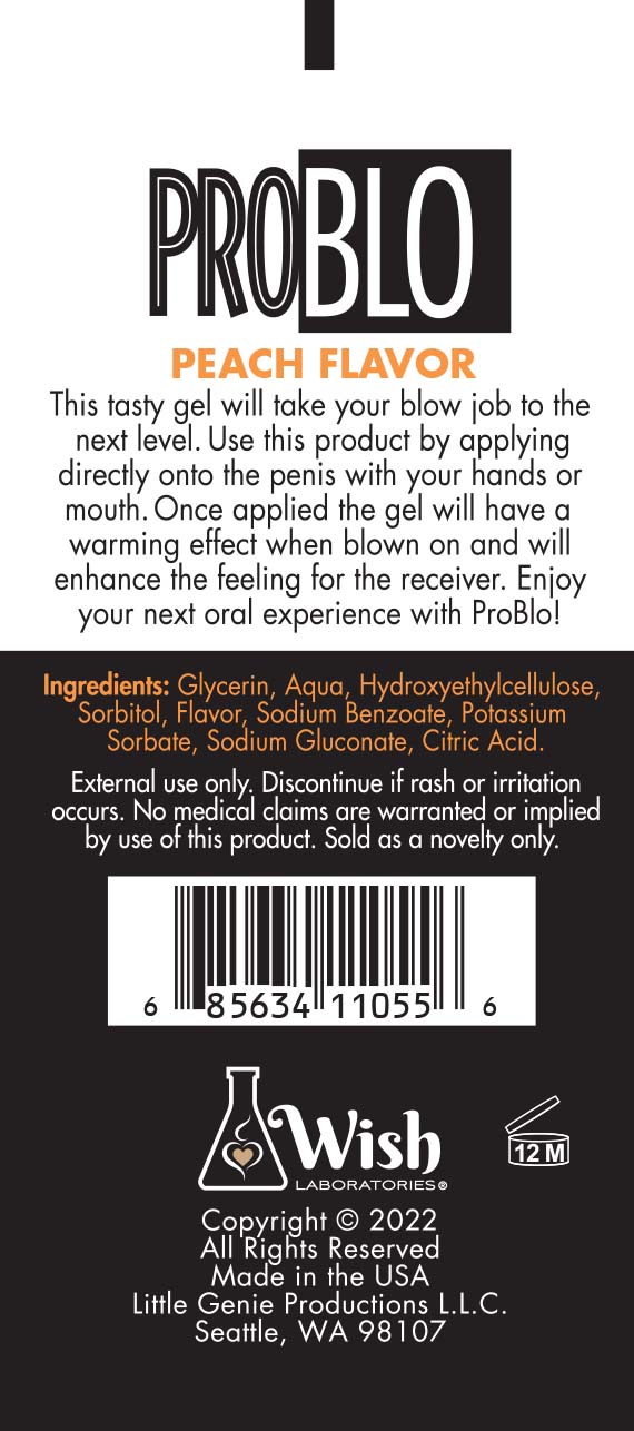 Pro Blo Pleasure Gel - 1.5oz Peach