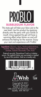 Pro Blo Oral Pleasure Gel - 1.5oz Bubblegum