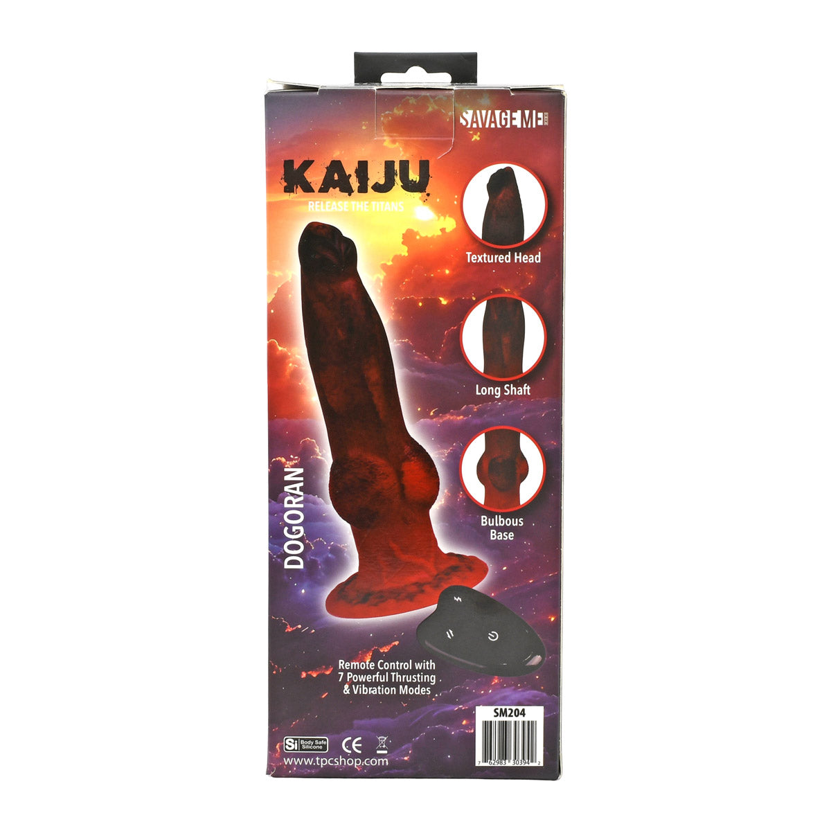 KAIJU - Dogoran - Vibrating Dildo