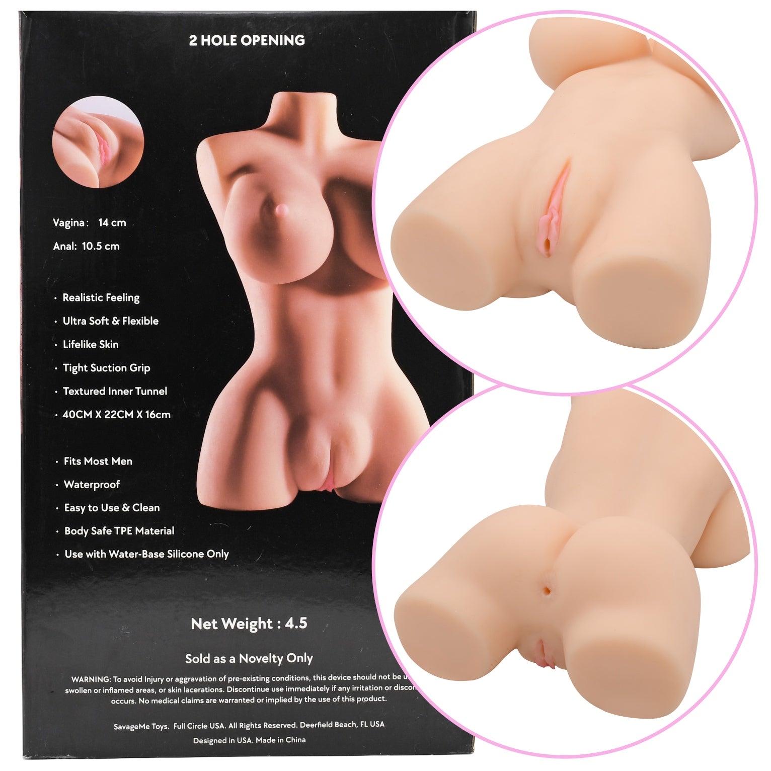 Monika Big Boobs Body Torso - Savageme Dolls