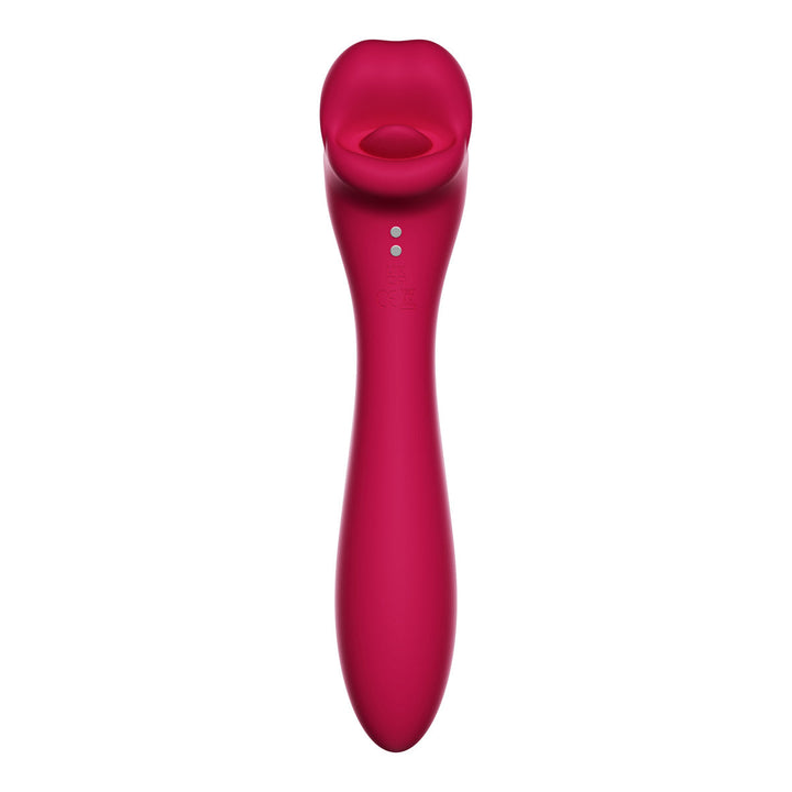 Tyler Lips Kissy Vibrator - Red