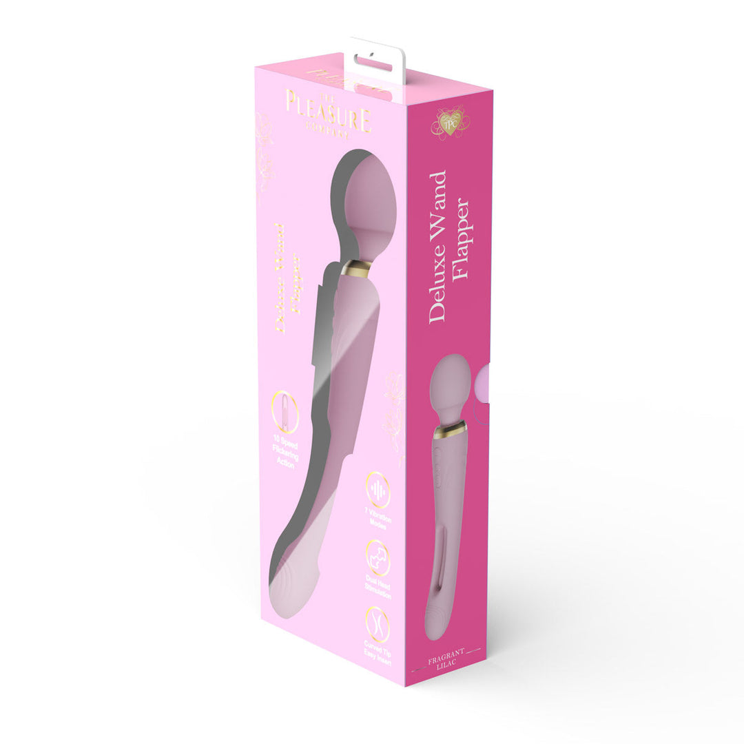 DeLUXE Wand Series Flapper - Purple