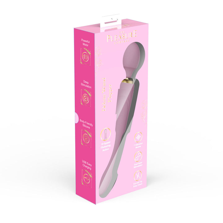 DeLUXE Wand Series Flapper - Purple